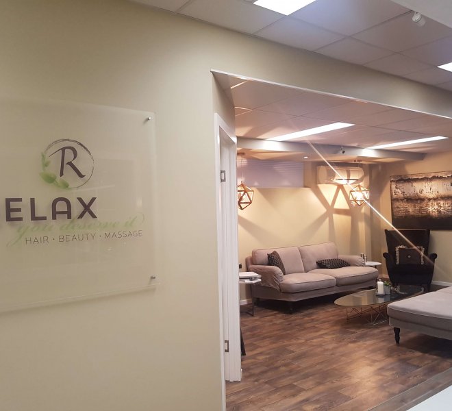Relax Reception, front entrance